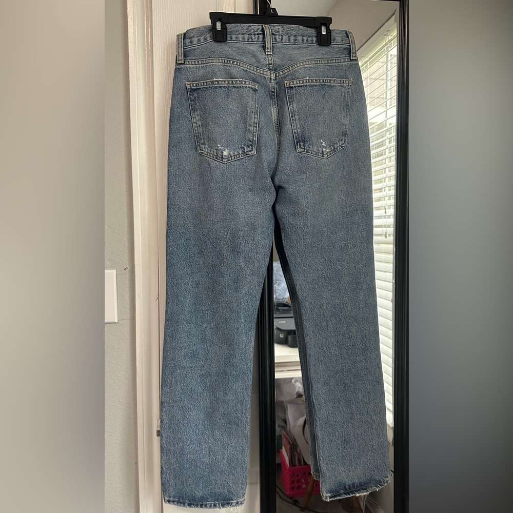 Agolde Light Blue High Rise Jeans - Picture 5 of 8